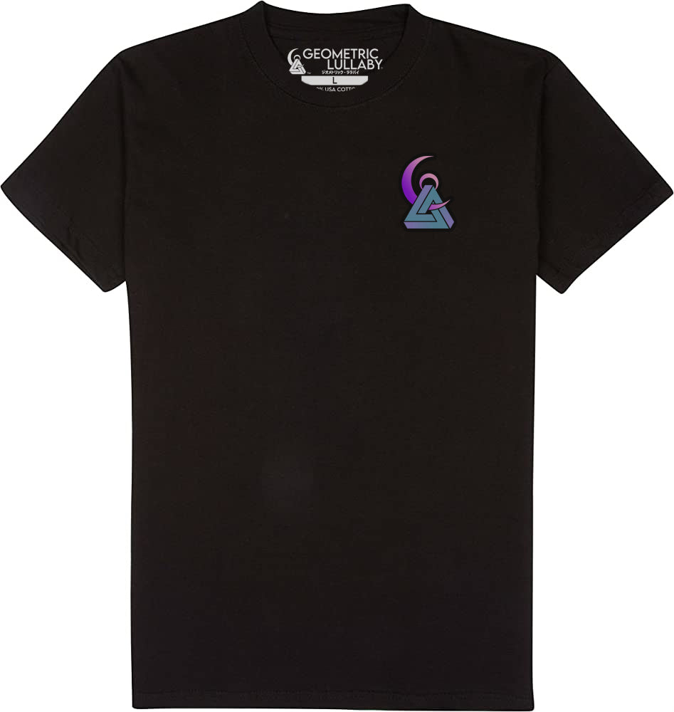 Geometric Lullaby Classic Logo Tee - Black