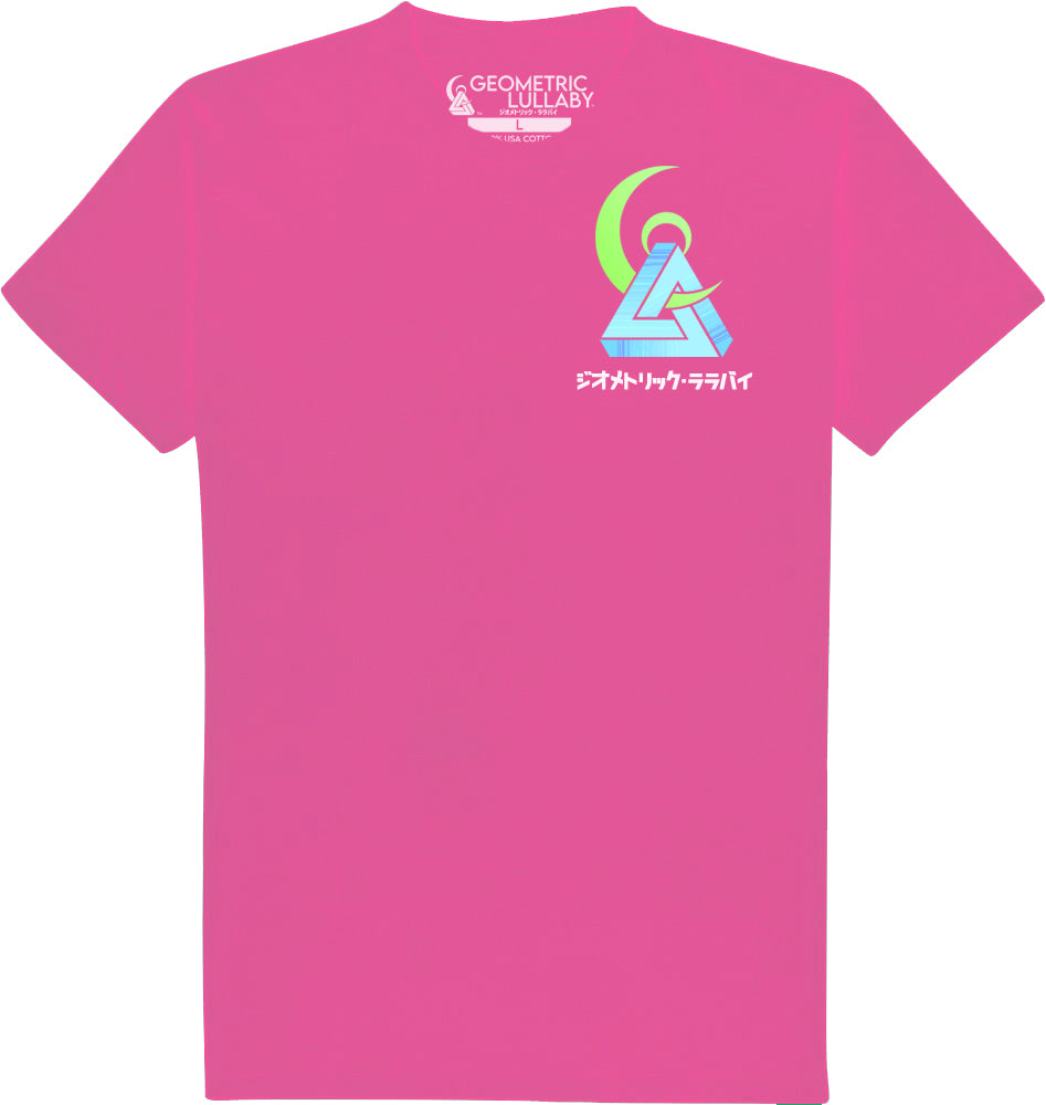 Neon Logo Tee - Hot Pink